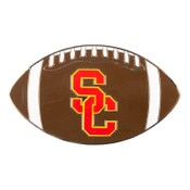 USC Trojans SC Interlock Football Magnet